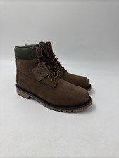 Timberland 6 IN Lace Waterproof Dark Brown Nubuck TB0A6BET-W07 Men  s Sizes 4-6