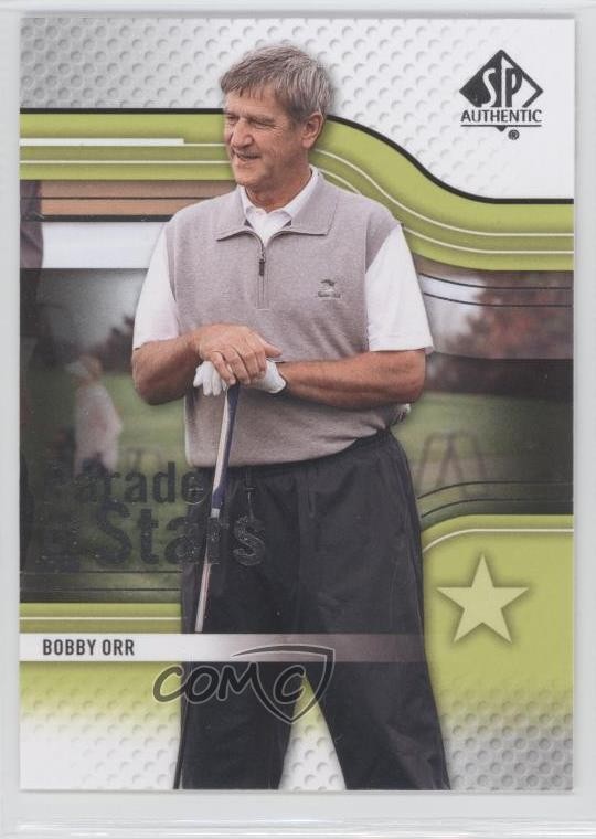 2012 SP Authentic Parade of Stars Bobby Orr #64 HOF 0a4