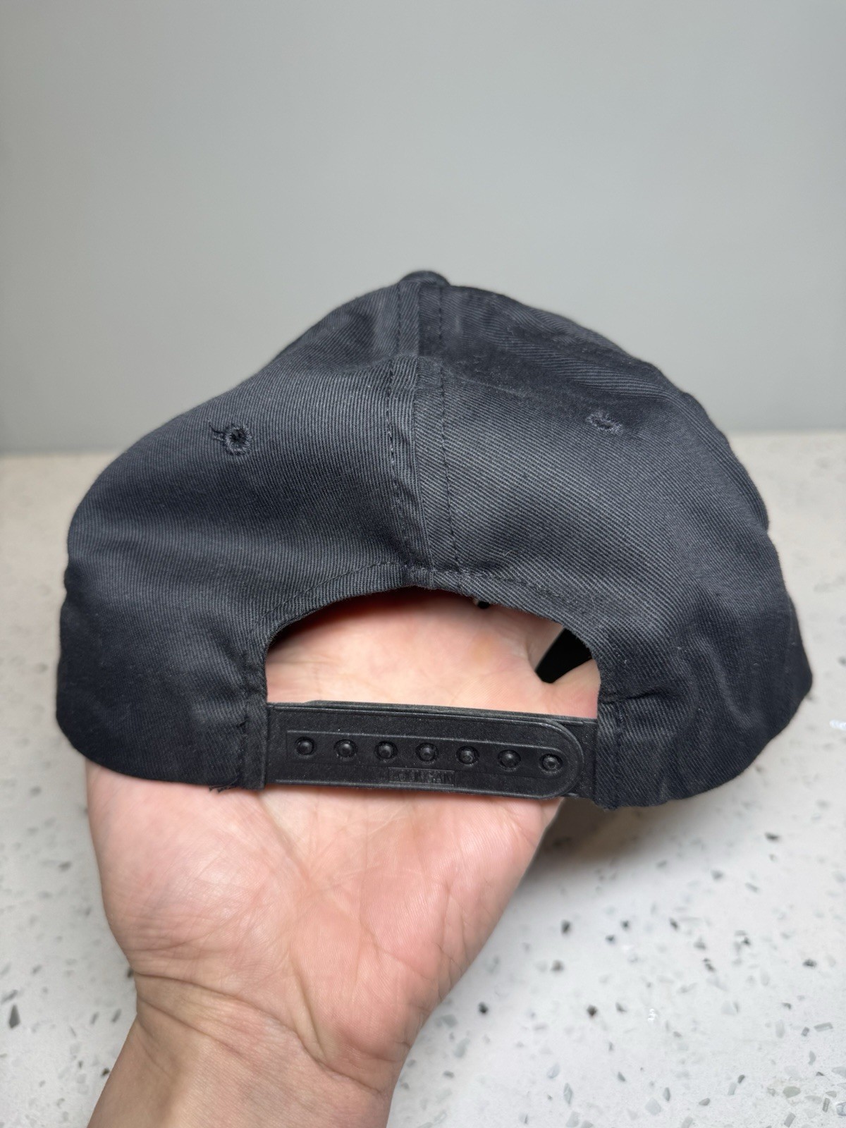 Vintage Snapback Hat Cap Script Font - image 2