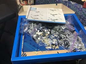 LEGO Discovery: Mars Exploration Rover (7471) with box and instructions started.