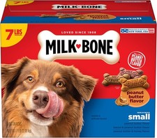 Milk-Bone Peanut Butter Flavor Naturally  Artificially Flavored Dog Biscuits