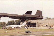 Foto Lockheed SR-71 Blackbird Milit&auml;rflugzeug ca. 10 x 15cm - 9d6263i