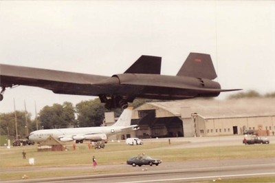 Foto Lockheed SR-71 Blackbird Militärflugzeug ca. 10 x 15cm - 9d6263i