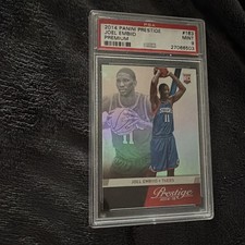 2014-15 Panini Prestige - Joel Embiid #163 Philadelphia 76ers - RC Premium PSA 9