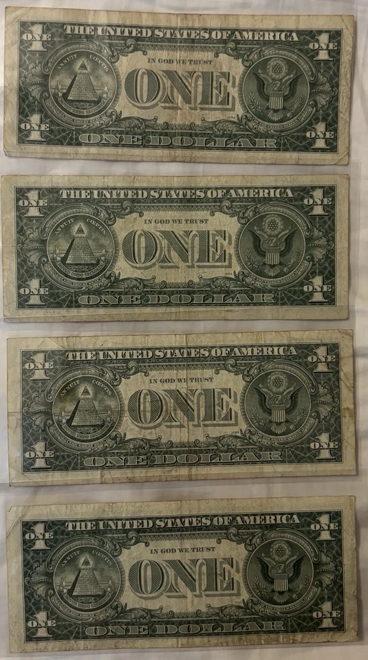 1963 Joseph Barr 1$ Bills - Image 2 of 2
