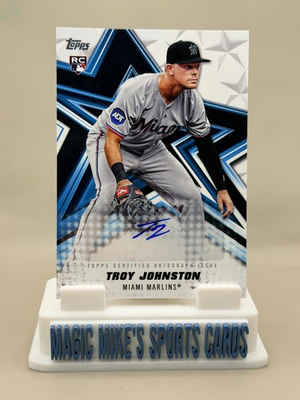 #ad Troy Johnston Auto 2026 Topps Series 1 #BSA TJO Baseball Stars Autograph RC $7.99