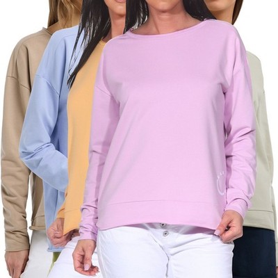 Elbsand Damen Sweatshirt Pullover Damenpullover Sweat Shirt Pulli ESWRitva