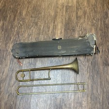 1950s King 2B Professional Trombone HN White Co Cleveland Ohio For Parts/repair