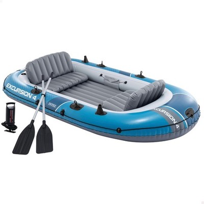 Intex Excursion 4 Schlauchboot Set 4 Personen 315x165cm Ruder Pumpe