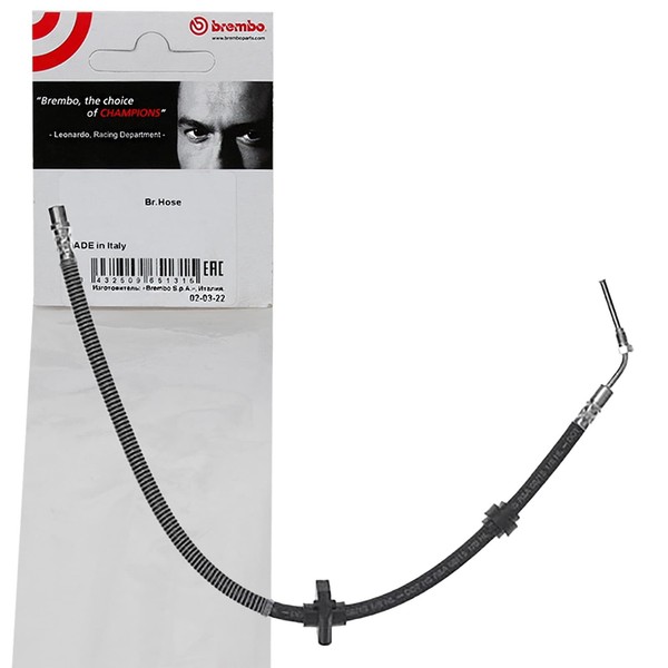 Brembo Bremsschlauch Hinten Links Passend FüR CitroËN C5 C6 Peugeot 407 508 | T-image