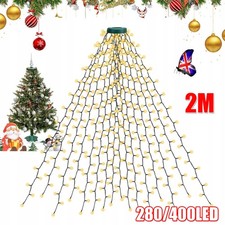 LED Christmas Tree Lights USB Waterproof Fairy String 8 Modes Outdoor Indoor UK