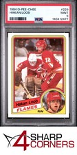 1984 O-PEE-CHEE #229 HAKAN LOOB RC FLAMES PSA 9