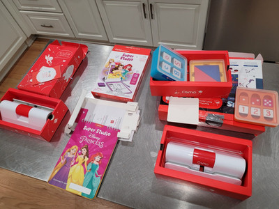 Osmo Genius Starter Kit Learning System for iPad W/Spare Base + Princess Drawing