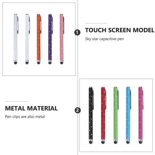10 Pcs Kapazitiver Stift Telefon Eingabestift Tablet-Touchscreen-Stift - 第 11/12 張圖片