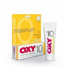 4x OXY 10 Acne Pimple Medication 25g - Strong Formula for Stubborn Acne
