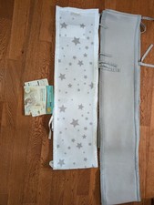 Breathable Baby Pediatric Recommended Gray Mesh Crib liner