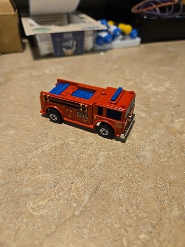 1976 Hot Wheels Fire Eater Fire Engine #51 Vintage Diecast Fire Truck