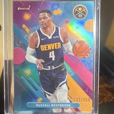 2026 Topps Finest - Russell Westbrook Sky Blue Refractor - #62 /350 - NBA