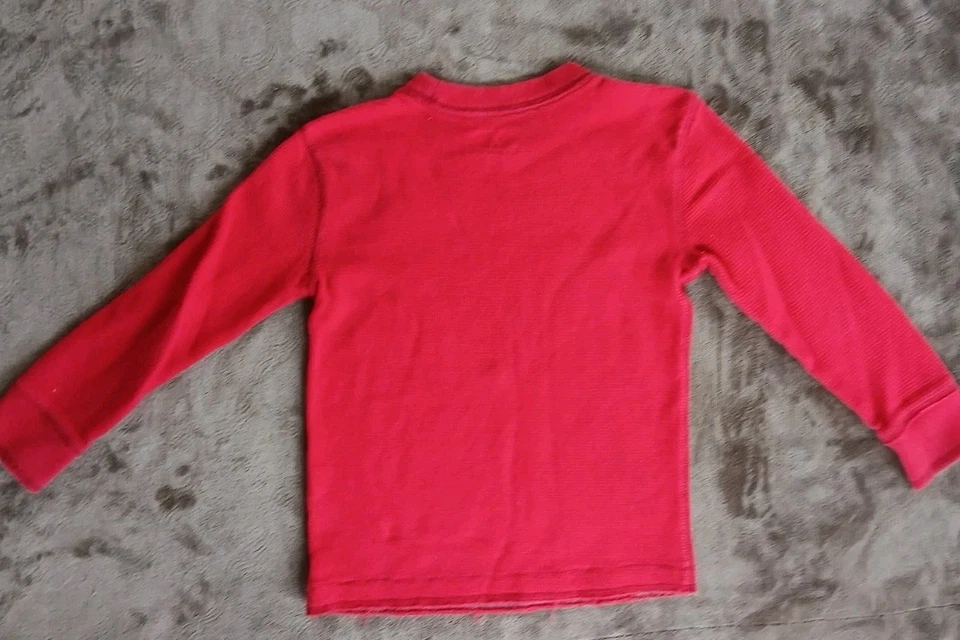Camisa térmica PS Aeropostale para niño talla 6 roja manga larga Foto 2 de 4