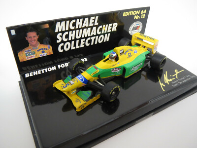 PMA / Minichamps MSC 641112  Benetton PT ´93  M.Schumacher  #5 1:64 Vitrine (4)