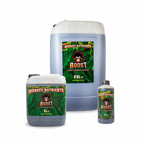 Monkey Boost Nutrient Hydroponics - 1L & 5L 1 Part Feed - Picture 1 of 1