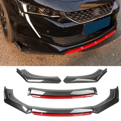 Carbon Fiber Universal Auto Front Stoßstange Lip Spoiler Splitter Scratch Guard