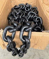 1/2" x 20' Grade 80 Alloy Chain  for Lifting Tow Overhead 12,000 lbs Rigging