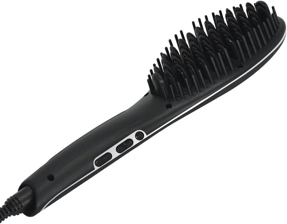 Soleil Heat Brush 2.0 Vinyl Arched Bristles in Black | eBay display picture 1