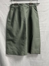 US Army Women's Class A Dress Green Uniform Skirts 8 WP