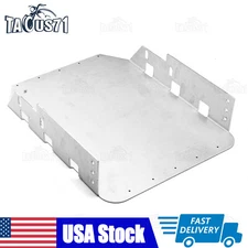 Aluminum Under Seat Bracket Plate Rack Carrier Fit 07-17 Jeep Wrangler JK JKU