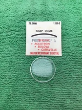 Genuine Bulova Accutron Part # 1220-2, 29.0 mm Watch Crystal