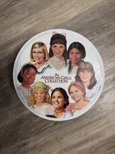 Vintage The American Girls Collection Cookie Tin. 2003 Hallmark Pleasant Company