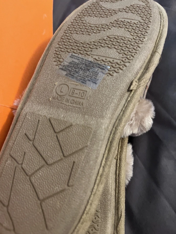 Zapatillas de espuma viscoelástica Avon Pop Of Plaid beige 9-10 Foto 4 de 4