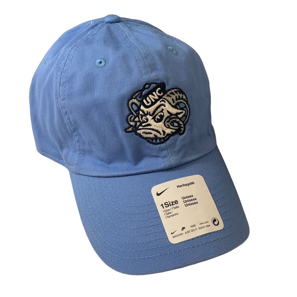 Nike South Carolina Golf Adjustable Dad Hat Unisex White Black - Main Image