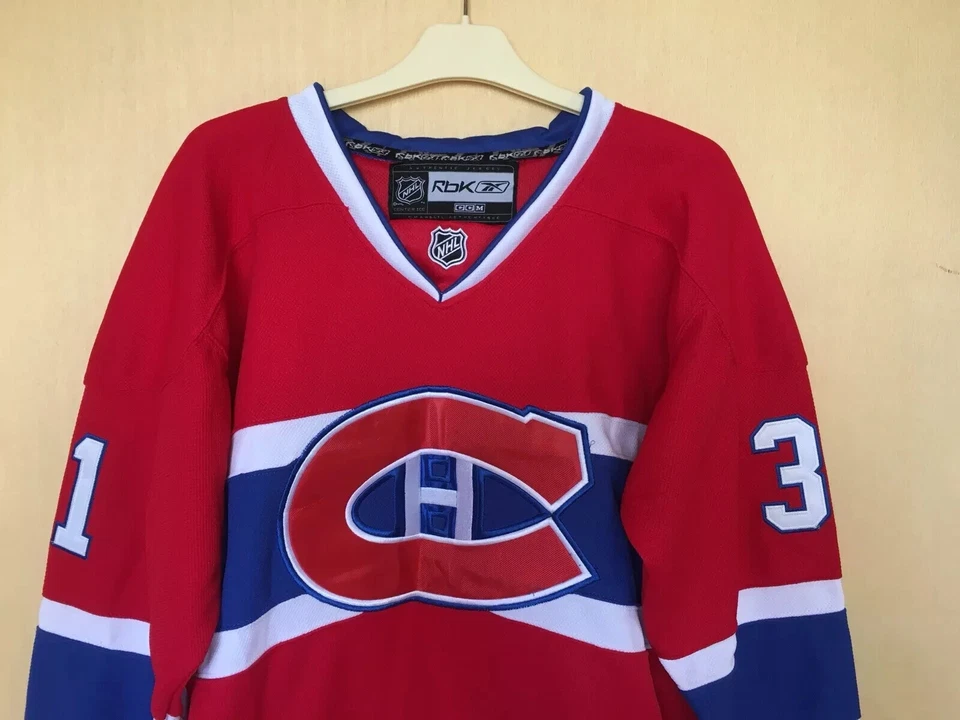 CAMISETA VINTAGE MONTREAL CANADIENS NHL HOCKEY SOBRE HIELO REEBOK CCM #18 PRECIO Foto 3 de 4