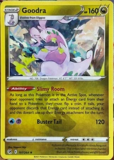Goodra Rare - 197/264 - Fusion Strike Pokemon 2021