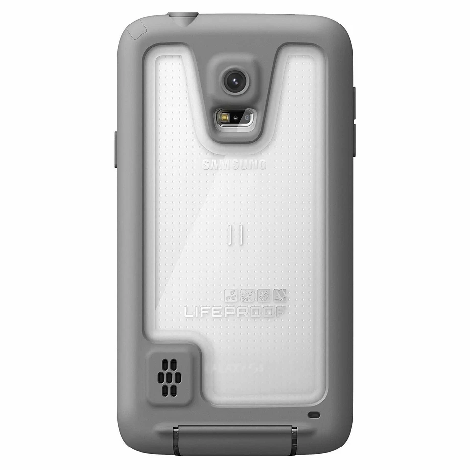 SAMSUNG GALAXY S5 FRE CASE Lifeproof Waterproof Scratch Protector White Clear - Image 4 of 4