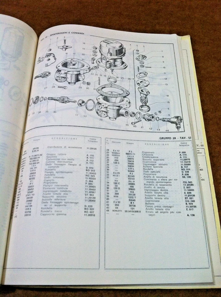 Catálogo de repuestos Ferrari 330 GT 1965 Foto 4 de 4