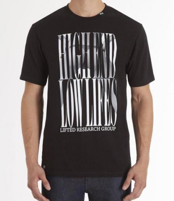 LRG Honorary Scumbag Graphic Tee Mens Black Crew T-Shirt 100% Cotton New NWT | eBay