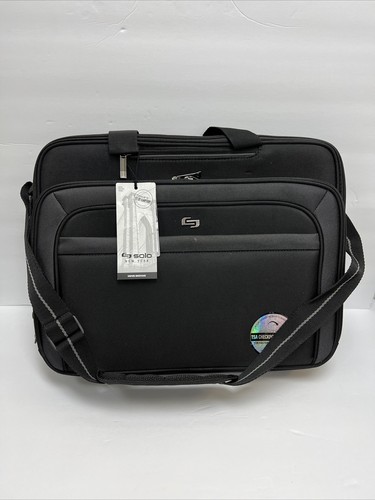 SOLO CLA314-4 Pro Checkfast Briefcase 17.3" 17" X 5 1/2" 13 3/4" Black - 第 3/5 張圖片
