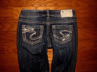 silver suki straight jeans