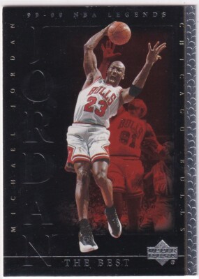 NBA Upper Deck 2000 No. 86 Michael Jordan The Best