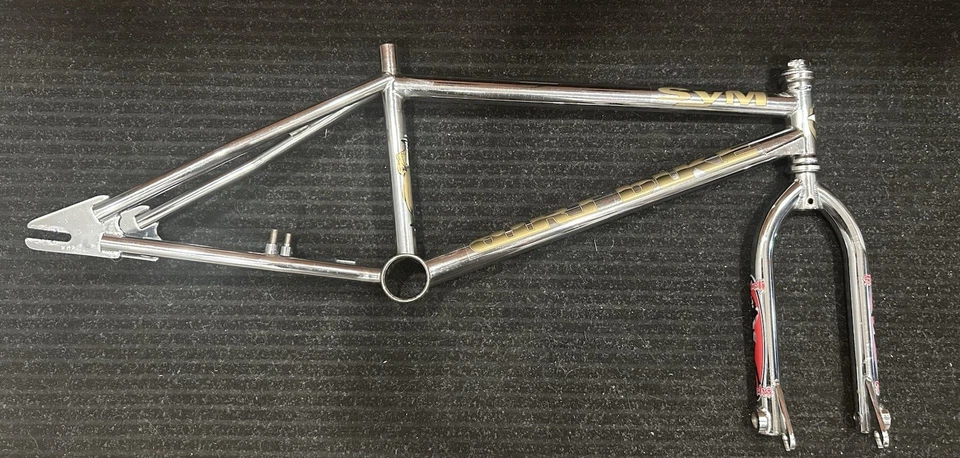 Редкие наклейки 1991-1992 Chrome S&M Dirtbike Frame And Ditchfork Lowrider - Изображение 3 из 4