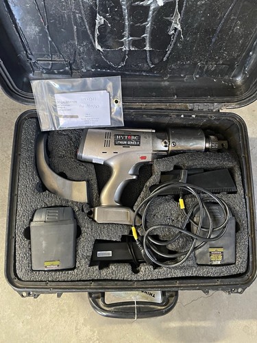 HYTORC Lithium Series II 36V Cordless 1” dr Wrench Kit w/ Battery Case Charger