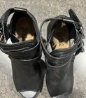 Brash Women's Black High Heel Open Toe Strappy Platform Size 8 EUC — photo 4