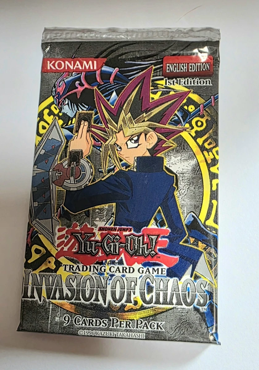 Yu-Gi-Oh! TCG Invasion of Chaos Sealed Collectible Card Game Packs