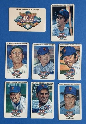 1969 New York Mets 25th Anniversary Set of 32 Phone Calling Cards Ryan, Seaver
