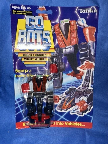 1985 Scorp 47 Gobots Tonka No. 7255 Go Bots Enemy Robot Vintage Transformer