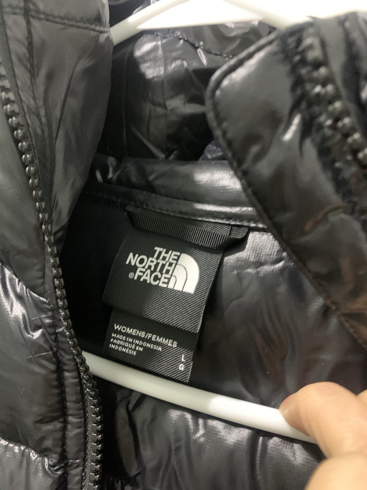 Rare NWT The North Face Women’s Hydrenalite Down Jacket Black shine Size L thumbnail 8