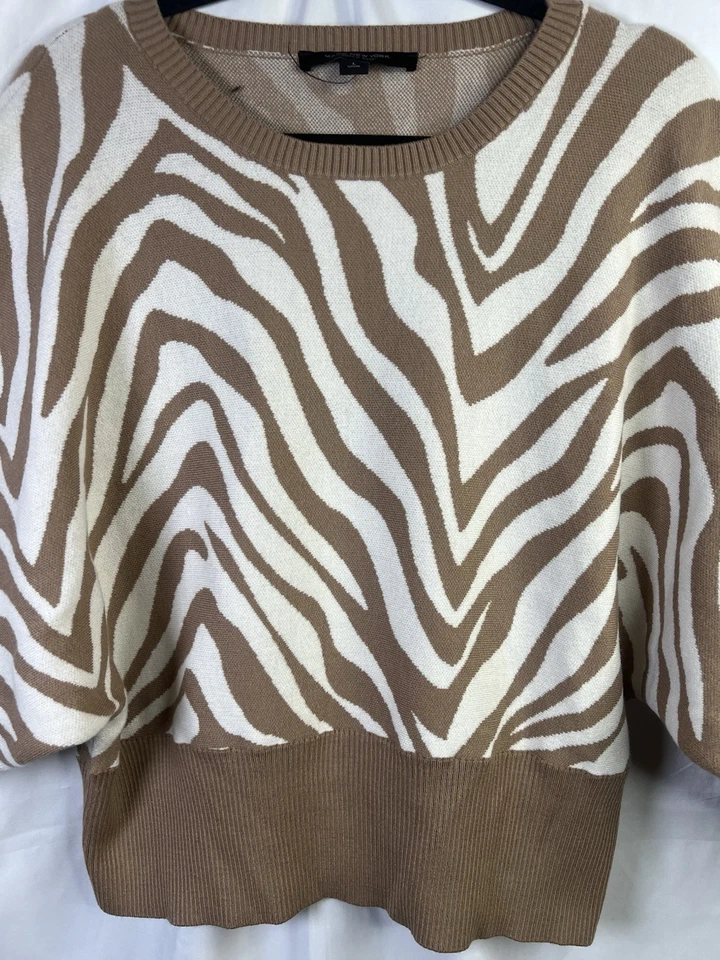 Suéter Marc New York Mujer Estampado Animal Mangas Kimono Grandes Talla Grande” Foto 2 de 4